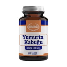 Ersağ Yumurta Kabuğu Tableti Takviye Edici Gıda 60 Tablet