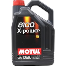 Motul 8100 X-Power 10W-60 Tam Sentetik Motor Yağı 2 x 5 L