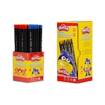 Play-doh Kurşun Kalem Siyah Yuvarlak 72 Li Play-kk009 Çok Renkli