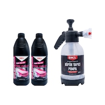 Smx %90 Cilalı Pink Fusion Oto Şampuanı 750 Ml 2adet Ve Köpük Pompası