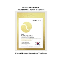 DERMAL Gold Flash Foil Göz Maskesi 4 gr