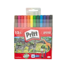 Pritt Keçeli Boya Kalemi 12 Renk