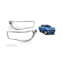 Toyota Uyumlu Hilux 2016 Sonrası Far Çerçevesi Abs Krom