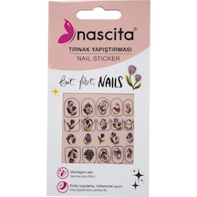Lale Desenli Tırnak Stickerı - 33