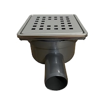 Banyo Yer Süzgeci 10X10 Q32 Çelik Çerçeve Kötü Kokulara Son