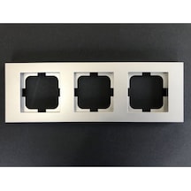 Ovivo Grano Gümüş Silver Üçlü Çerçeve