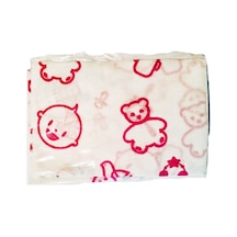 Baby Me Penye Ağız Bezi 8 Adet 28X28 Cm Pembe Ayıcık Desenli Pembe