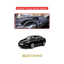 Renault Fluence Buyuk Ekranlıtorpido Koruma Halısı Kırmızı Kenar