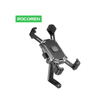 Rocoren 360 Ayarlanabilir Ayna Dibi Bağlantılı Motosiklet Telefon Tutucu