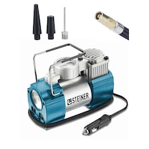 Steiner 12v Çakmaklık Girişli 150 Psi Mini Hava Kompresörü Mavi