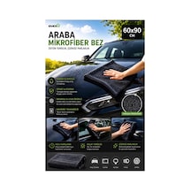 60x90 Cm Oto Kurulama Bezi Büyük Boy Mikrofiber Araç Temizlik Ve Kurutma Havlusu