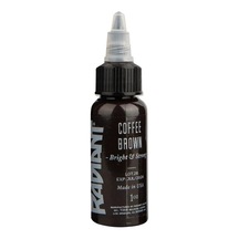 Coffee Brown - Radiant Tattoo Dövme Boyası - 1oz/30ml