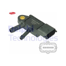 Dpf Sensor Volvo C30 10 15 C70 10 13 S40 Iı 10 12 S60 Iı 10 14 S80 Iı 10 V50 10 12 Delphı 31370160/ 31293659