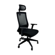 Tr Dynamic Yönetici Çalışma Koltuğu Ayarlı Kollu Siyah Fileli Nefes Alabilen Kumaş Ayarlanabilir Bel Desteği Diğer