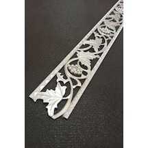 Gümüş Duvar Ve Tavan Bordürü 10 Cm Eninde 100cm Uzunluğunda Dgk-14