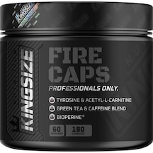Kingsize Nutrition Fire Caps 180 Kapsül