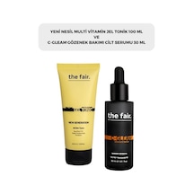 The Fair C-Gleam Gözenek Sıkılaştırıcı Serum 30 ML + Multi Vitamin Jel Tonik 100 ML