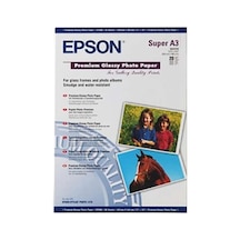 Epson A3+ 250gram 20'li Premium Glossy Fotoğraf Kağıdı S041316 Kdo