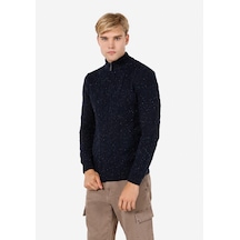 Colins Lacivert Erkek Kazak Cl1071050 Q1.v2 Nav Lacivert