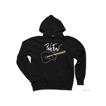 Pink Floyd Guitar Siyah Kapşonlu Sweatshirt Hoodie Siyah