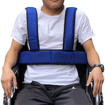 Slife Tekerlekli Sandalye Emniyet Kemeri Gövde Ve Omuz Destekli