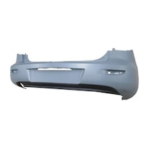 Mazda 3 Hb 03/06 Arka Tampon Gri Astarlı Reflektör Delikli Tüv Tyg - Tampon