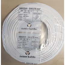 Öznur Kablo 2X0.75 Mm Ttr 100 Metre