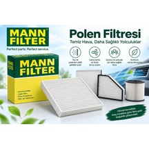 Mann-fılter Standart Polen Filtresi Audi A1 1.6 Tdı 116 Hp 2015-2018 Uyumlu