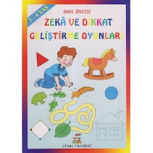 Zeka ve Dikkat Geliştirme Oyunları 3-4 Yaş - Mürşide Uysal - Uysal Yayınevi