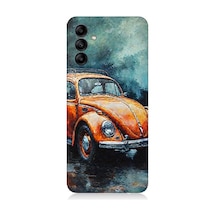 Samsung Galaxy A15 Uyumlu Klasik Vosvos Desenli Silikon Kılıf