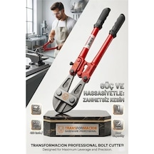 Pro-cut 450mm 18" Profesyonel Çelik Cıvata, Zincir Ve İnşaat Demiri Kesici Makas 723156