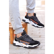 Hammer Jack Ster Memory Foam Erkek Sneaker Ayakkabı 167800000348 01 Siyah Siyah
