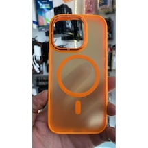 Iphone 16 Pro Kamera Korumalı Mat Magsafe Wireless Şarj Destekli Renkli 45691