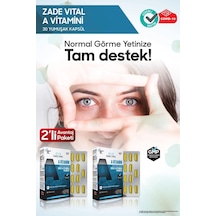 Zade Vital A Vitamini 30 Yumuşak Kapsül Blister 2 Adet (2'li Avantaj Paketi)