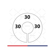 Arka / Ön Baskılı Depo-Stok Beden AYRACI (30)