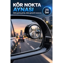 Ayarlanabilir Otomobil Yan Dikiz Kör Nokta Aynası Seti Geniş Açı