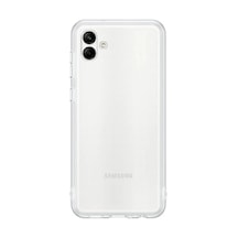 Samsung Galaxy Uyumlu , A04 Kılıf Lüx Şeffaf Silikon