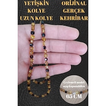 Kehribar Kolye Yetişkin Kehribar Kolye 65 Cm Büyük Yetişkin Orijinal Kehribar Kehribar Kolye 65 Cm Kehribar Kolye 65 Cm
