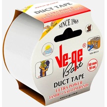 Vege Duct Tamir Bandı Beyaz 50mmx10 Mt