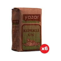 Yazar Kepekli Un 6 x 1 KG