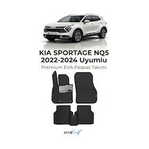 OtoCraft Kia Sportage Nq5 2022-2024 Araca Özel 3d Havuzlu Eva Paspas Tam Set 5 Parça