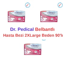 Dr. Pedical - Belbantlı Yaşlı Yetişkin Hasta Bezi 2xlarge Beden 90'lı 2XL