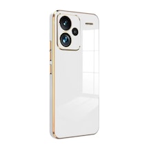 Redmi Note 13 Pro Plus Kılıf Volet Silikon - Beyaz Bzsxx00 1