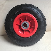 El Arabası Tekerleği - 3.50 X 7 Plastik Gövdeli -Bilyalı Tekerlek