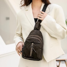 Mavi Kadın Çantası Moda Göğüs Çantası Yumuşak Pu Omuz Crossbody Çanta Kadın Sırt Çantası Mavi