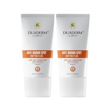 Duaderm Leke Karşıtı Yüz Güneş Kremi Spf50+, Vitamin C + Uva/uvb Korumalı, 50 Ml 2 Paketi 0