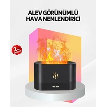 Ceylan Adam Alev Görünümlü Hava Nemlendirici Kumandalı Led Işıklı Aromatik Difüzör