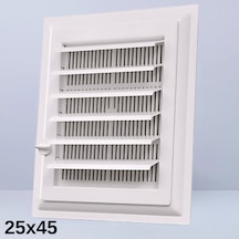 24x45 Plastik Wc Banyo Menfezi - Beyaz
