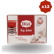 Dizi Küp Şeker 405'li 1000 Gr - 12 Adet