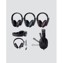 Stereo Oyun Kulaklığı Güçlü Bas, Mikrofonlu Ve Konforlu Tasarım